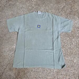 Vtg 90s EQUAL RIGHTS CAMPAIGN Equal Sign Box Logo Graphic Political T Shirt L
